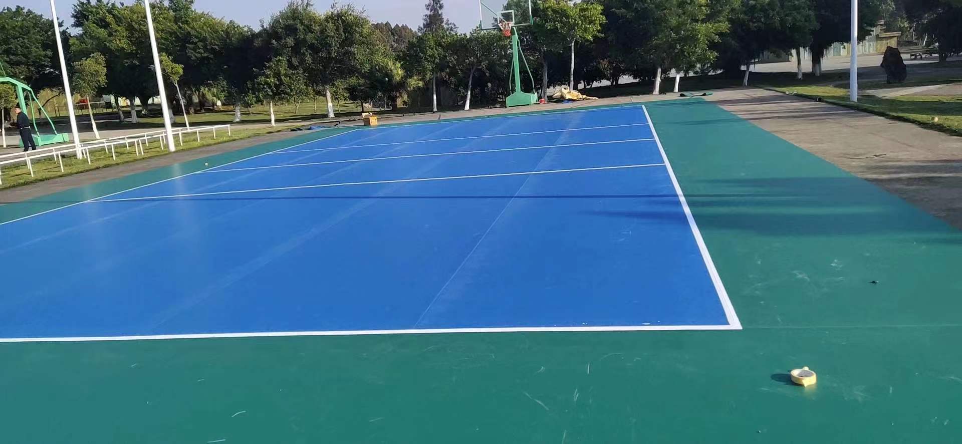 福州某部排球場(chǎng)交付